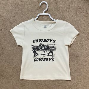 brandy Melville cowboy tshirt